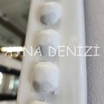 Lady Model Beyaz Renk Dekoratif Ayna-23