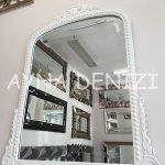 Lady Model Beyaz Renk Dekoratif Ayna-3