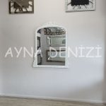 Lady Model Beyaz Renk Dekoratif Ayna-6