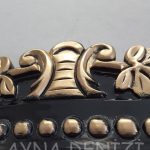 Lady Model Siyah Altın Renk Dekoratif Ayna-21