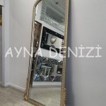 Sinyora Model Platin Altın Renk Boy Aynası-10