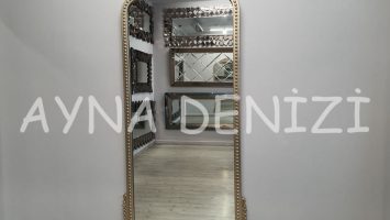 Sinyora Model Platin Altın Renk Boy Aynası
