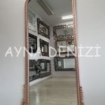 Sinyora Model Rose Gold Altın Renk Boy Aynası-3