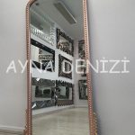 Sinyora Model Rose Gold Altın Renk Boy Aynası-6