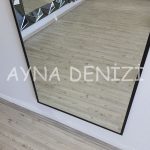 Majeste Elegant Model Siyah Renk Metal Çerçeveli Boy Aynası-20