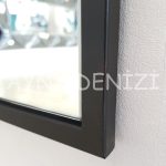 Matilda Elegant Model Siyah Renk Metal Çerçeveli Boy Aynası-16