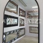 Matilda Elegant Model Siyah Renk Metal Çerçeveli Boy Aynası-19