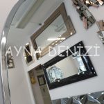 Matilda Luxury Model Platin Gümüş Renk Metal Çerçeveli Ayaklı Boy Aynası-20