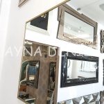 Royal Elegant Model Gold Altın Renk Metal Çerçeveli Dekoratif Ayna-20