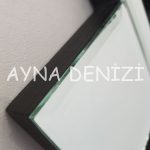 Deluxe Future Silver Model Üçlü Set Aynalı Saatli Niş Takımı-20