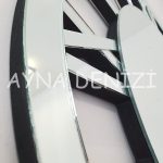 Deluxe Future Silver Model Üçlü Set Aynalı Saatli Niş Takımı-28