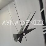 Perfect Time Silver Model Üçlü Set Aynalı Saatli Niş Takımı-29