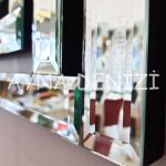 Premium Time Silver Model Üçlü Set Aynalı Saatli Niş Takımı-33