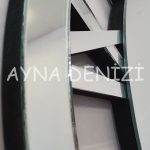 Special Future Silver Model Üçlü Set Aynalı Saatli Niş Takımı-29