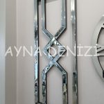 Special Future Silver Model Üçlü Set Aynalı Saatli Niş Takımı-36