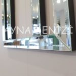 Special Future Silver Model Üçlü Set Aynalı Saatli Niş Takımı-43