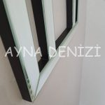 Special Time Silver Model Üçlü Set Aynalı Saatli Niş Takımı-22