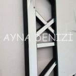 Special Time Silver Model Üçlü Set Aynalı Saatli Niş Takımı-26