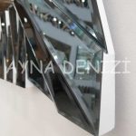 Akustik White Small Smoked Model Beyaz Füme Renk Modern Ayna-24