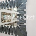 Akustik White Small Smoked Model Beyaz Füme Renk Modern Ayna-31