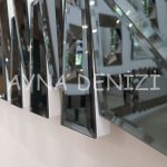 Akustik White Small Smoked Model Beyaz Füme Renk Modern Ayna-44