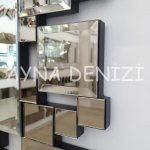 Triyo Bronze Model Modern Ayna-38