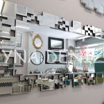 Triyo Silver Model Modern Ayna-15
