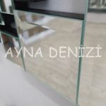 Triyo Silver Model Modern Ayna-30