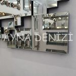 Triyo Silver Model Modern Ayna-31