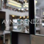 Triyo Silver Model Modern Ayna-41