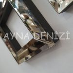 Deluxe Future Bronze Model Üçlü Set Aynalı Saatli Niş Takımı-42