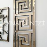 Premium Premium Time Bronze Model Üçlü Set Aynalı Saatli Niş Takımı-12Bronze Model Üçlü Set Aynalı Saatli Niş Takımı-11