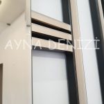 Stylish Time Bronze Model Üçlü Set Aynalı Saatli Niş Takımı-31