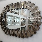 Güneş Piyano Black Small Bronze Model Modern Ayna-9