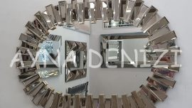 Güneş Piyano Gold Small Bronze Model Modern Ayna