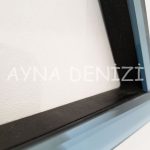 Perfect Time Smoked Model Üçlü Set Aynalı Saatli Niş Takımı-22