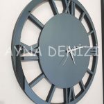 Special Future Smoked Model Üçlü Set Aynalı Saatli Niş Takımı-21