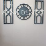 Special Future Smoked Model Üçlü Set Aynalı Saatli Niş Takımı-4