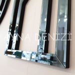 Special Future Smoked Model Üçlü Set Aynalı Saatli Niş Takımı-44