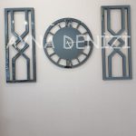 Special Future Smoked Model Üçlü Set Aynalı Saatli Niş Takımı-5