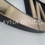 When Roma Bronze Model Bronz Renk Dekoratif Aynalı Duvar Saati-38