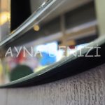 When Roma Silver Model Gümüş Renk Dekoratif Aynalı Duvar Saati-38