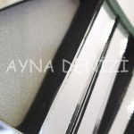 When Roma Silver Model Gümüş Renk Dekoratif Aynalı Duvar Saati-45