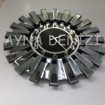 Güneş Twins Smoked Latin Black Model Gümüş Siyah Renk Dekoratif Aynalı Duvar Saati-14