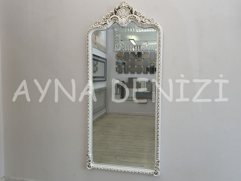 Princess Great Aging White Model Eskitme Beyaz Renk Boy Aynası