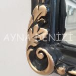 Princess Great Black Gold Model Siyah Altın Renk Boy Aynası-24