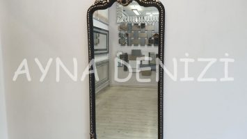 Princess Great Black Gold Model Siyah Altın Renk Boy Aynası