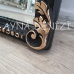 Princess Great Black Gold Model Siyah Altın Renk Boy Aynası-48