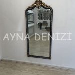 Princess Great Anthracite Gold Model Antrasit Altın Renk Boy Aynası-11