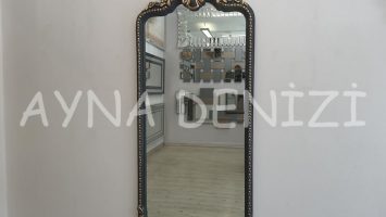 Princess Great Anthracite Gold Model Antrasit Altın Renk Boy Aynası